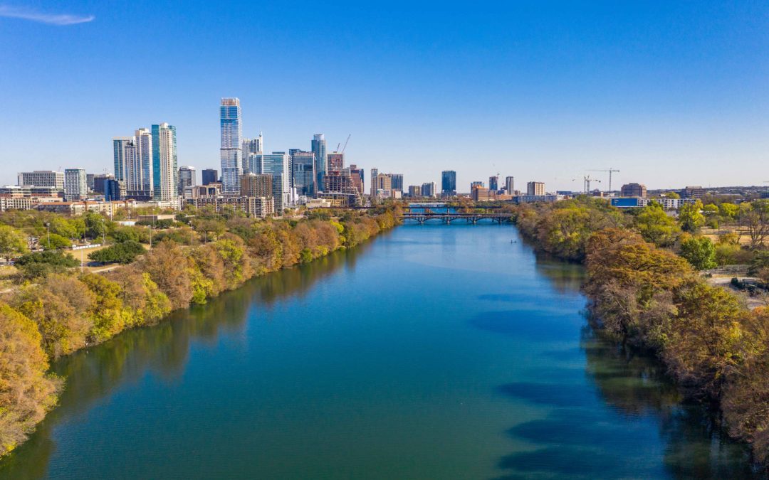 Zilker Park Overhead View