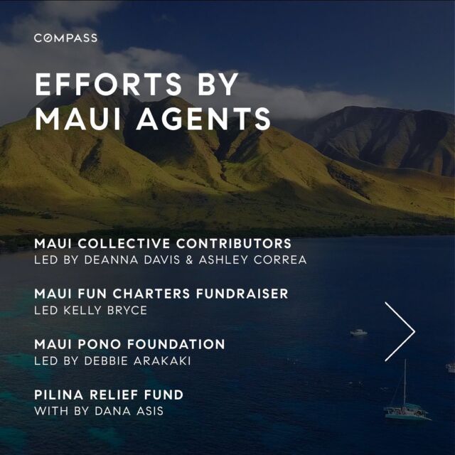 Proud of our Maui counterparts for their efforts to help the families displaced and/or devastated by the fires!
.
@renovate.your.realestate and @thatbeardedrealtor are frequent travelers of Maui and have been saddened by the news of the losses suffered. 
.
.
.
#maui #hawaii #help #relief #HI #support #fires #assistance #community #giving #love #care